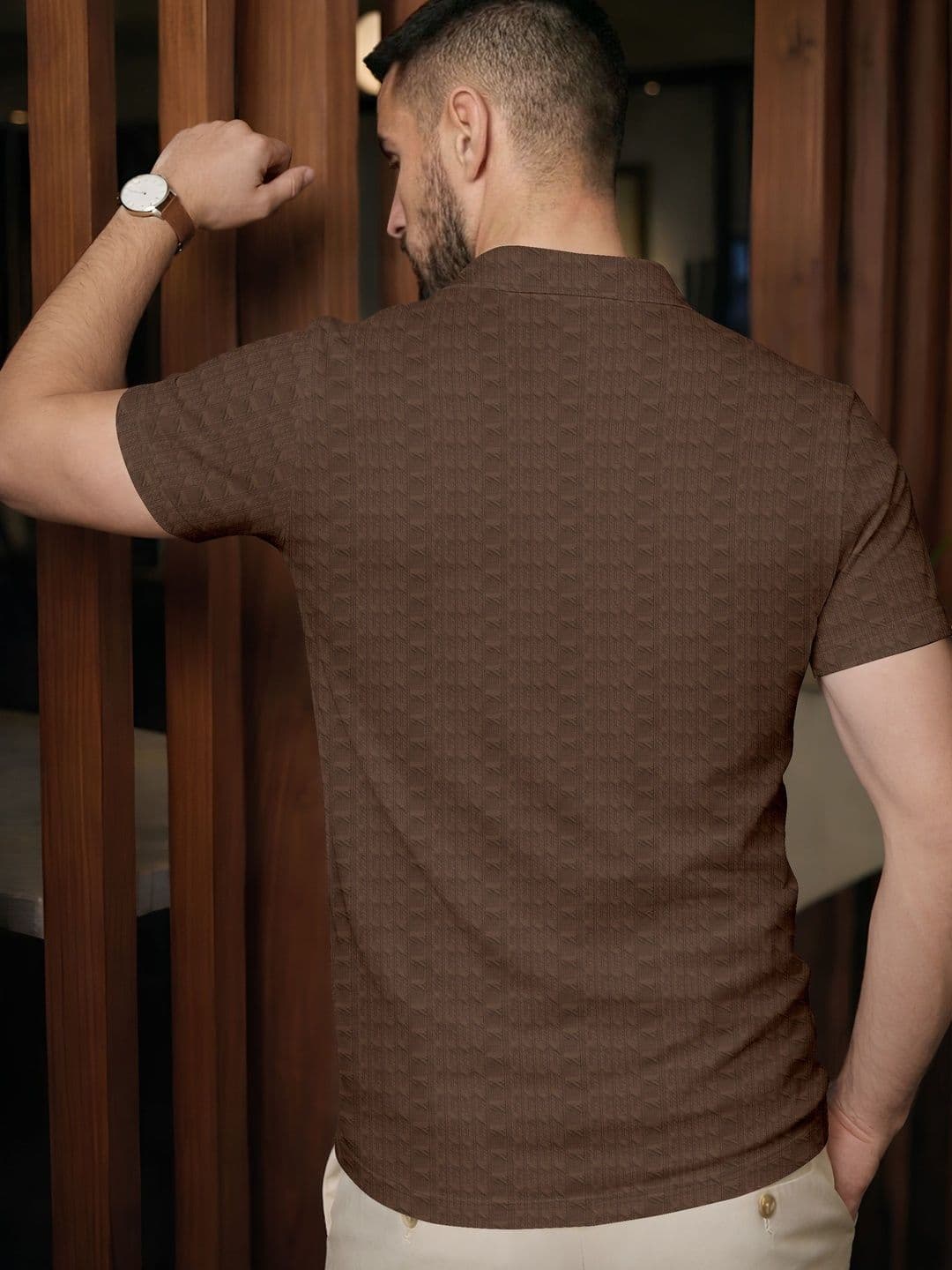 Moda Rapido Men Polo Collar T-shirt thumbnail 3