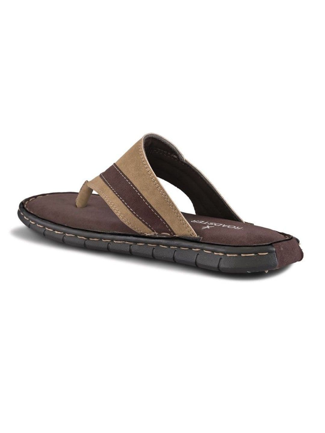 The Roadster Lifestyle Co Men T-Strap Slip-On Comfort Sandals thumbnail 4