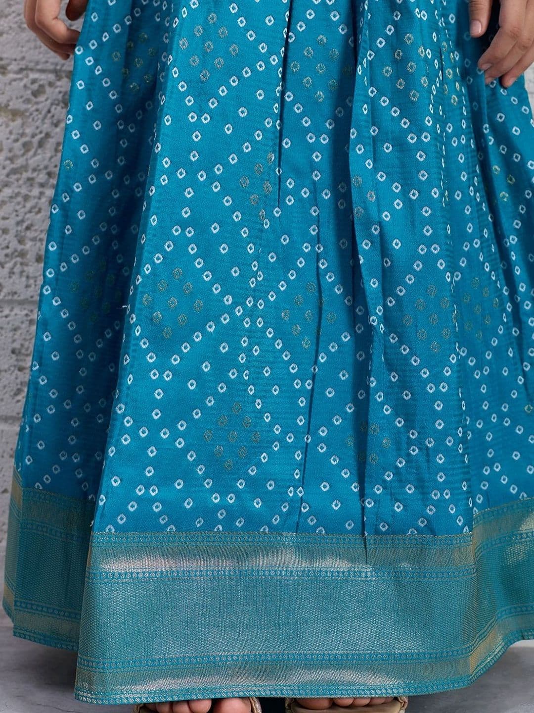 Tasarika Girls Embroidered Ready to Wear Lehenga Choli thumbnail 4