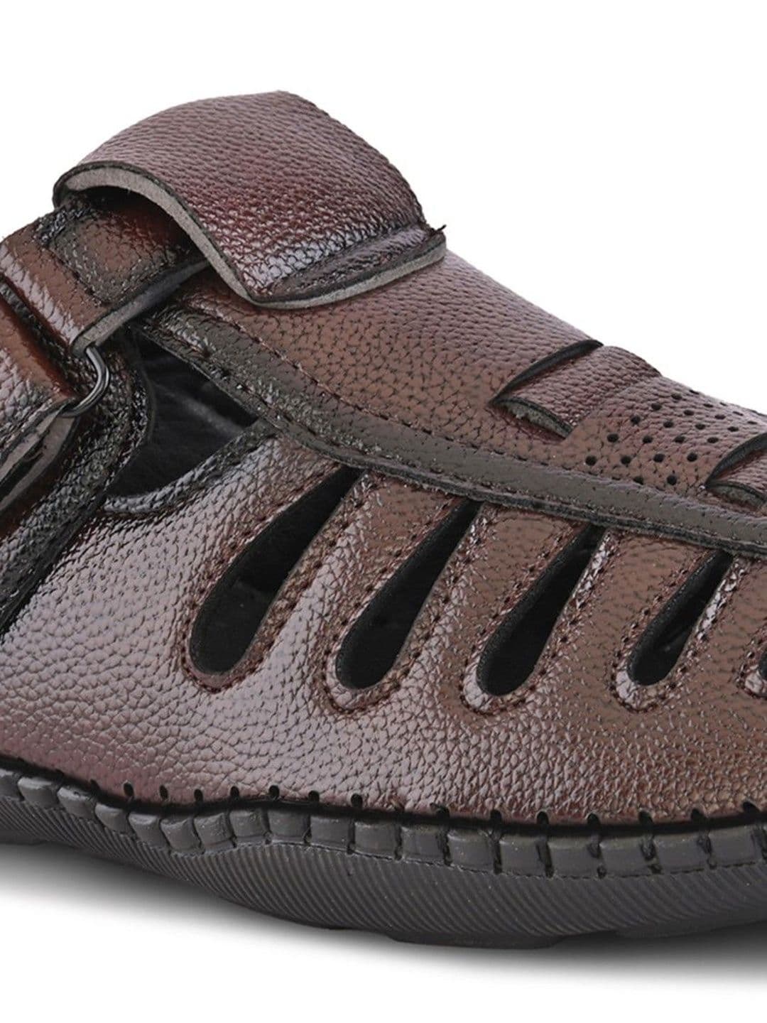 The Roadster Lifestyle Co Men Velcro Fisherman Sandals thumbnail 3