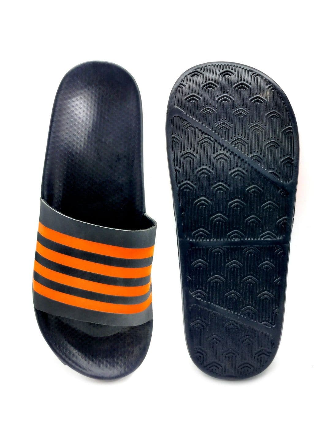 DRACKFOOT Men Striped Sliders thumbnail 4