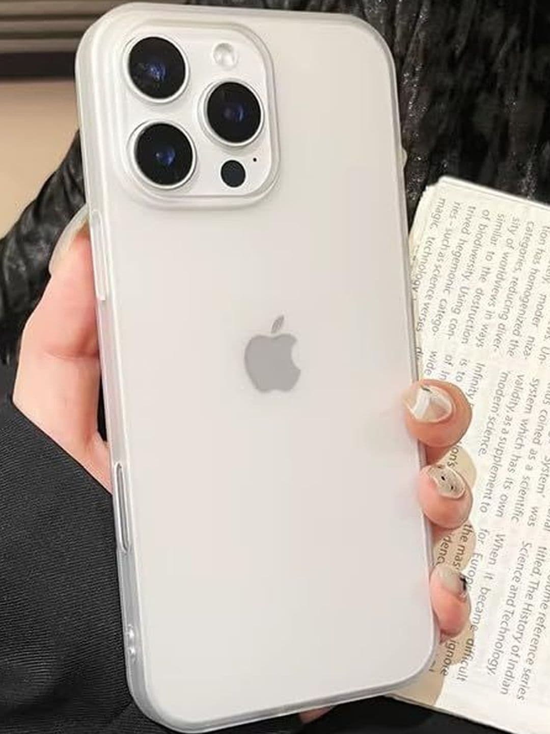 COVERLY Solid Printed iPhone 15 Pro Max Back Case Mobile Accessories thumbnail 5