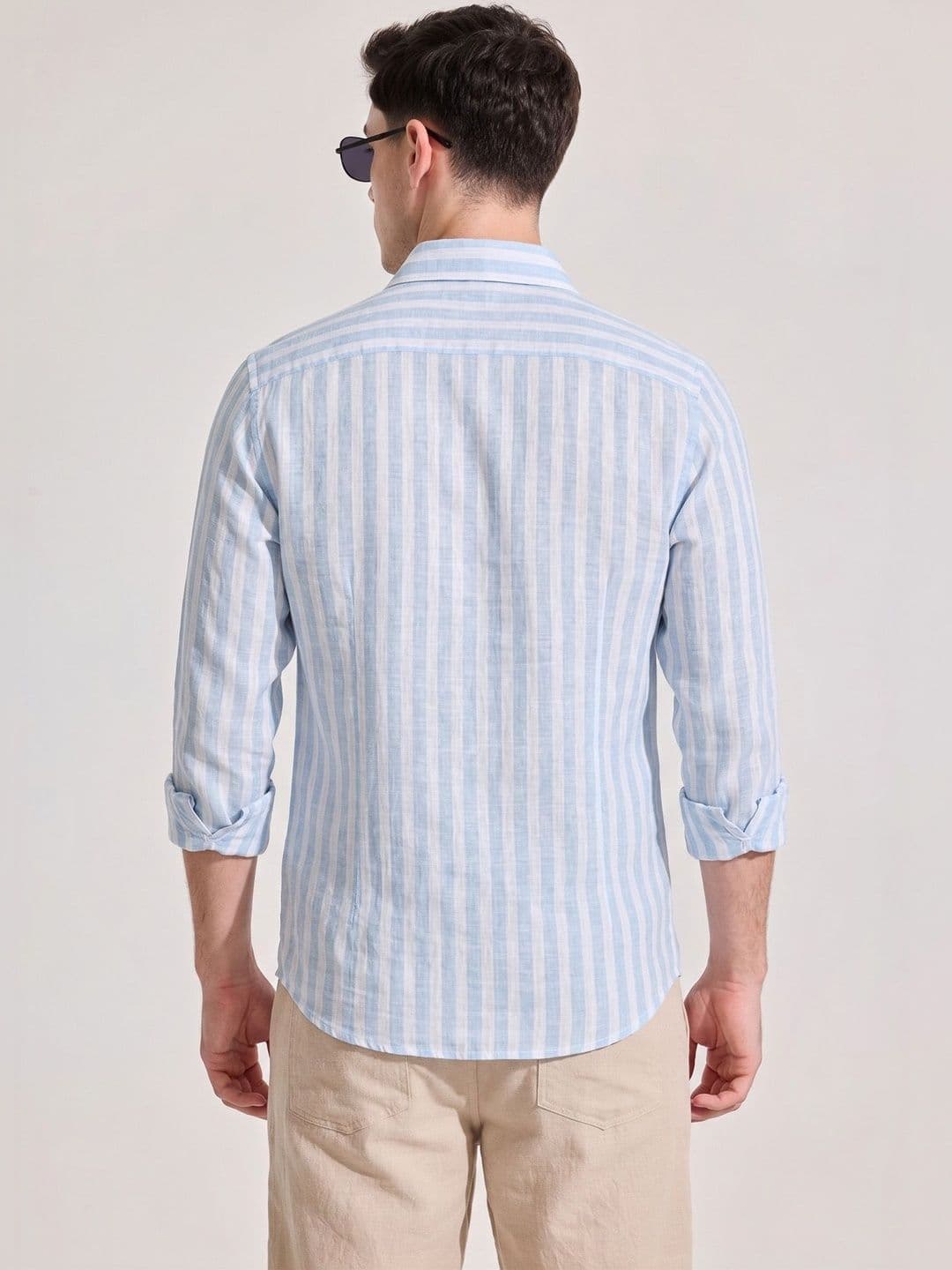 VEYTRO Men Striped Casual Shirt thumbnail 4