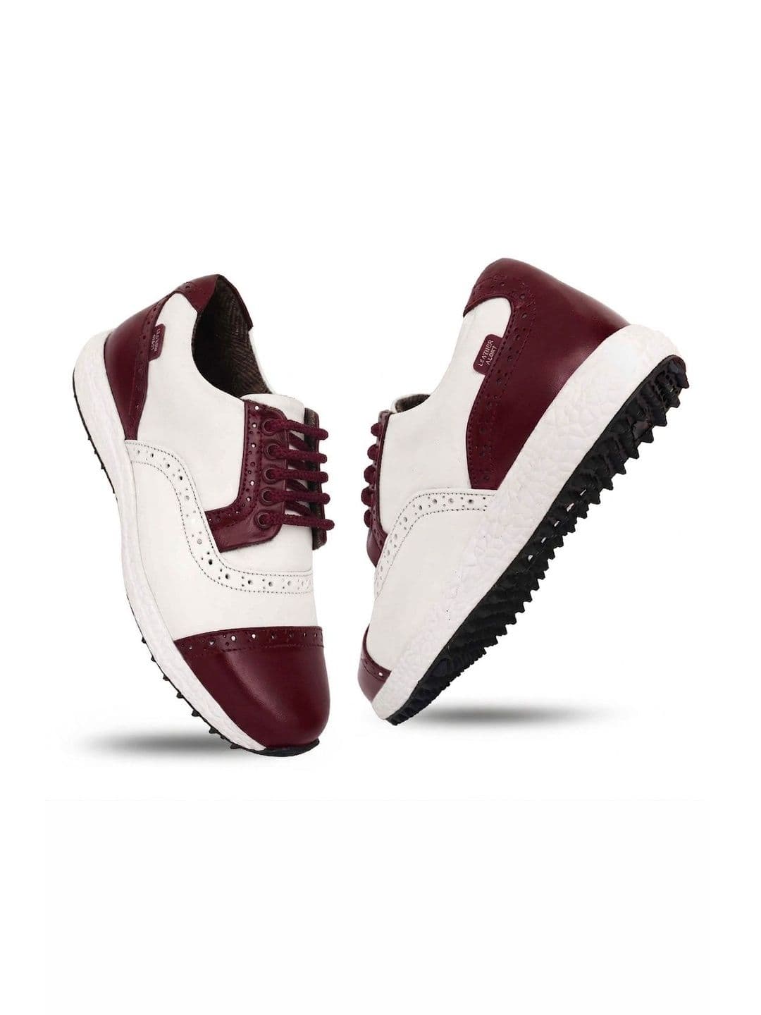 HITCARO Men Leather Golf Shoes thumbnail 7