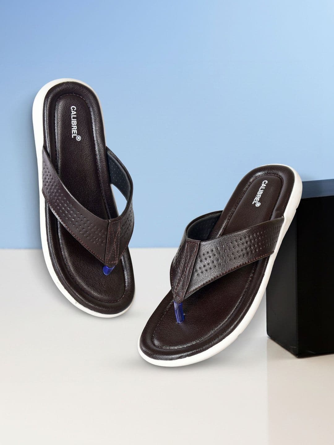 CALIBREL Men Thong Flip-Flops - view 1