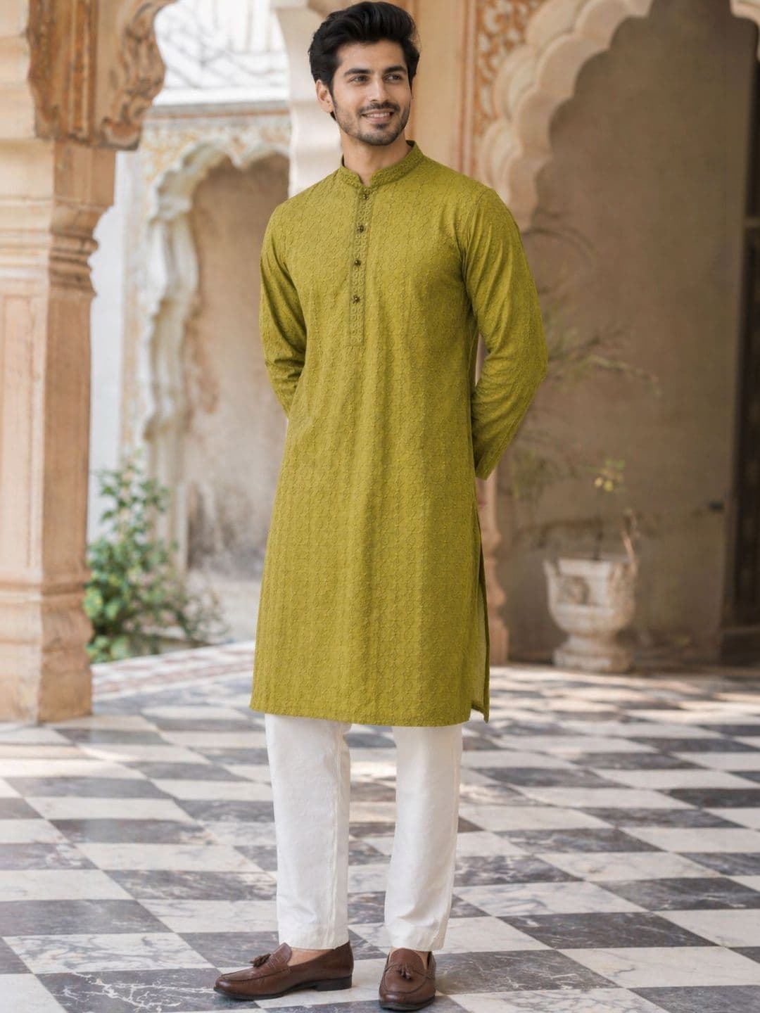HERE&NOW Men Kurta thumbnail 7