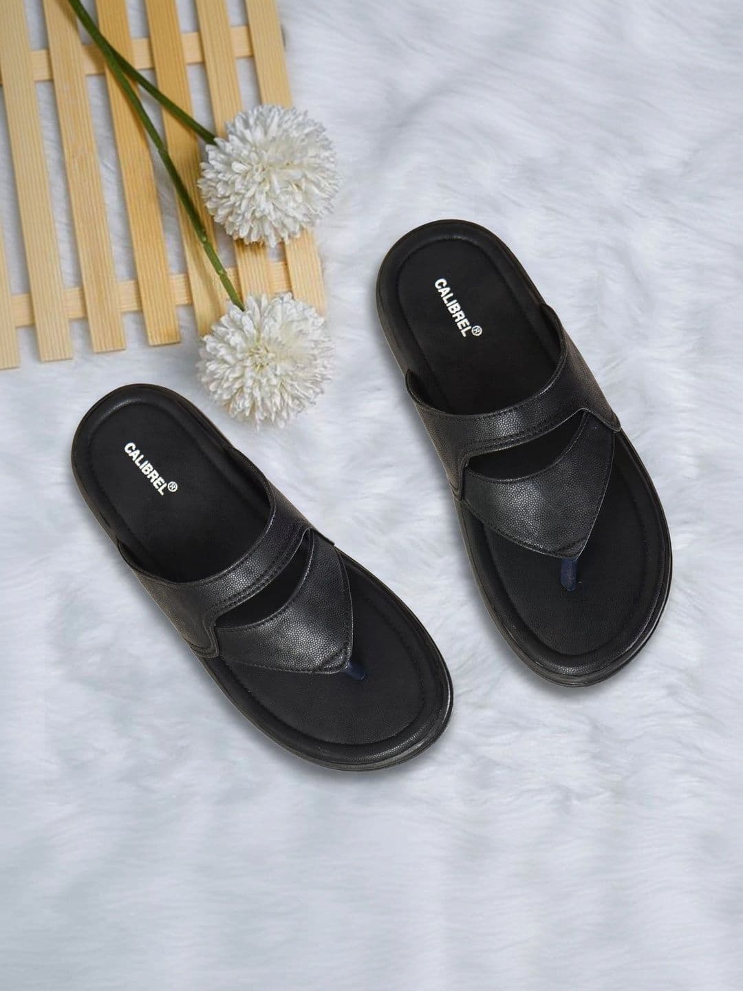 CALIBREL Men Thong Flip-Flops - view 1