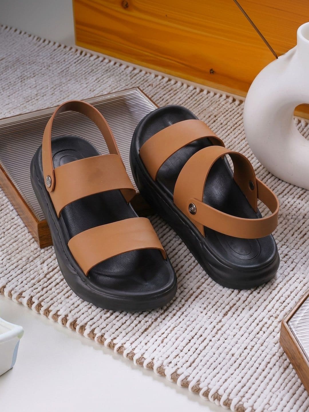 Bxxy Men PU Comfort Sandals - view 1