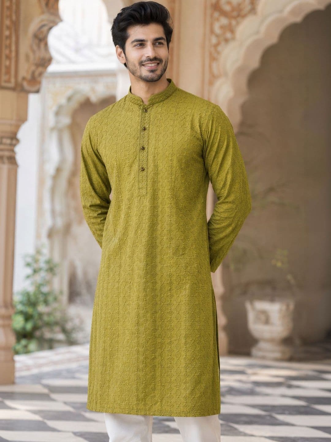 HERE&NOW Men Kurta thumbnail 2