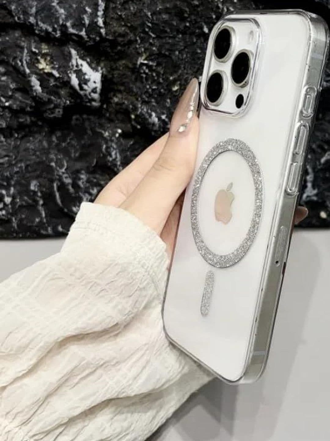 COVERLY Solid Printed iPhone 15 Pro Max Back Case Mobile Accessories thumbnail 5