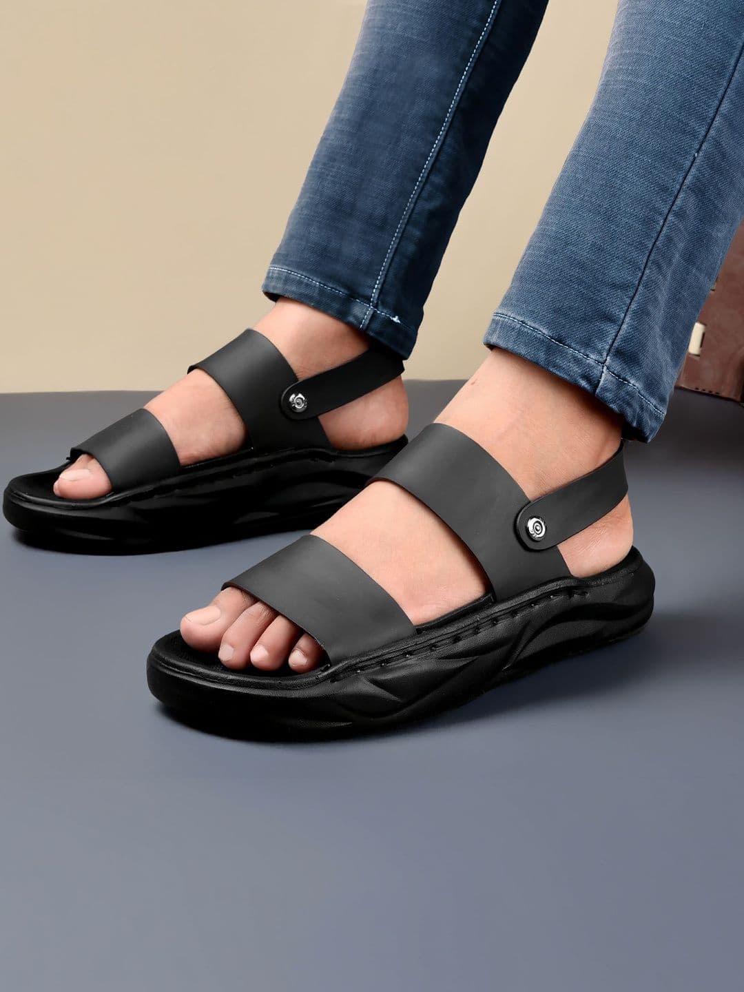 yuvrato baxi Men PU Comfort Sandals - view 1