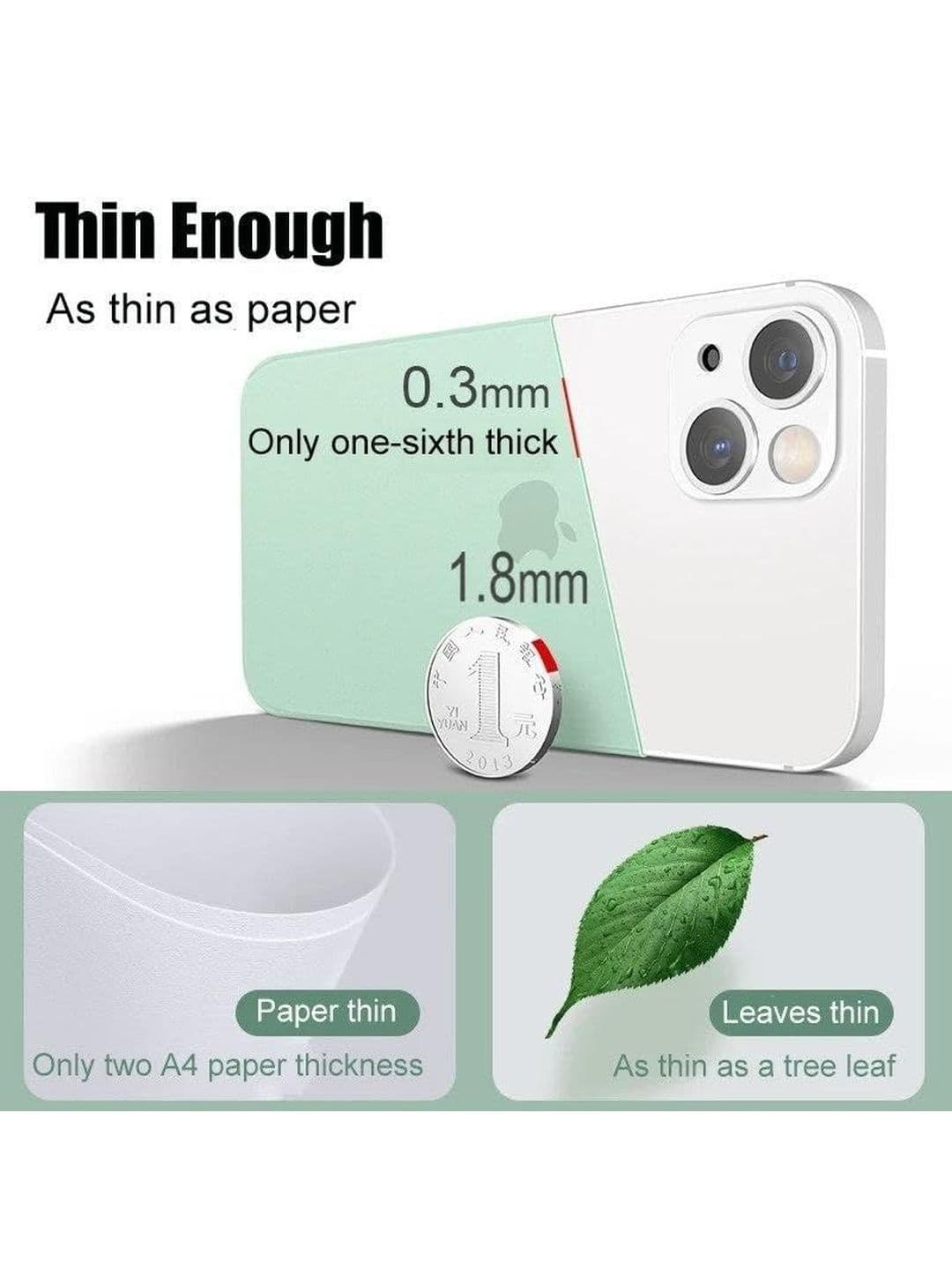COVERLY Solid Printed iPhone 13 Pro Max Back Case Mobile Accessories thumbnail 7