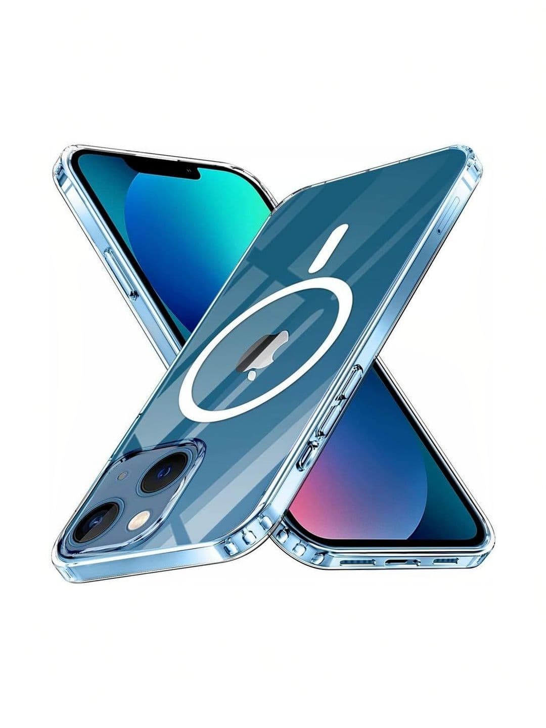 COVERLY Solid Printed iPhone 12 Pro Back Case Mobile Accessories
