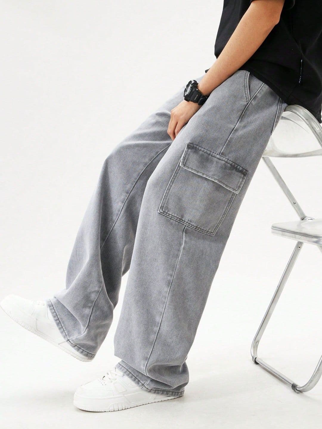 R.Code by The Roadster Life Co. Men Regular Fit High-Rise Light Fade Jeans - view 1