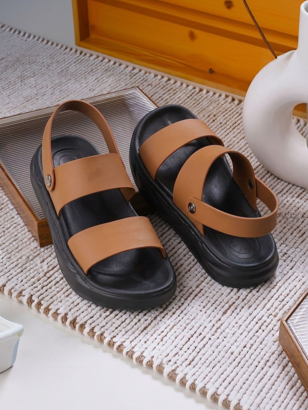 yuvrato baxi Men PU Comfort Sandals - view 1