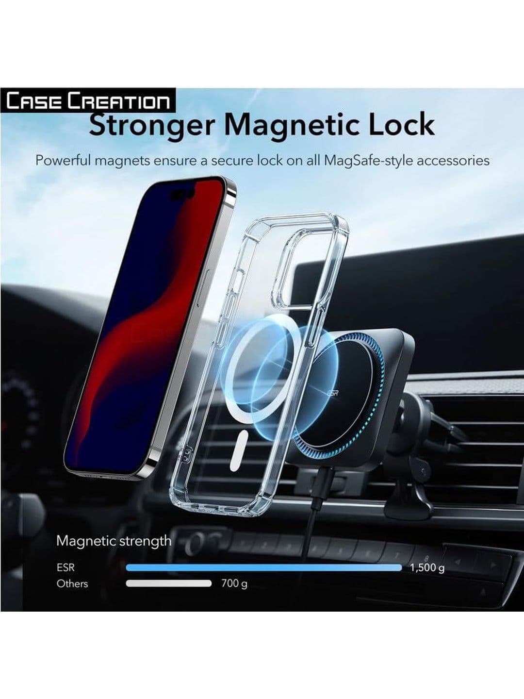 COVERLY Solid Printed iPhone 14 Back Case Mobile Accessories thumbnail 4