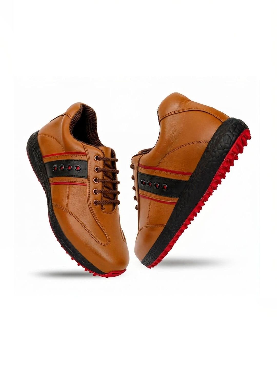 HITCARO Men Leather Golf Shoes thumbnail 5