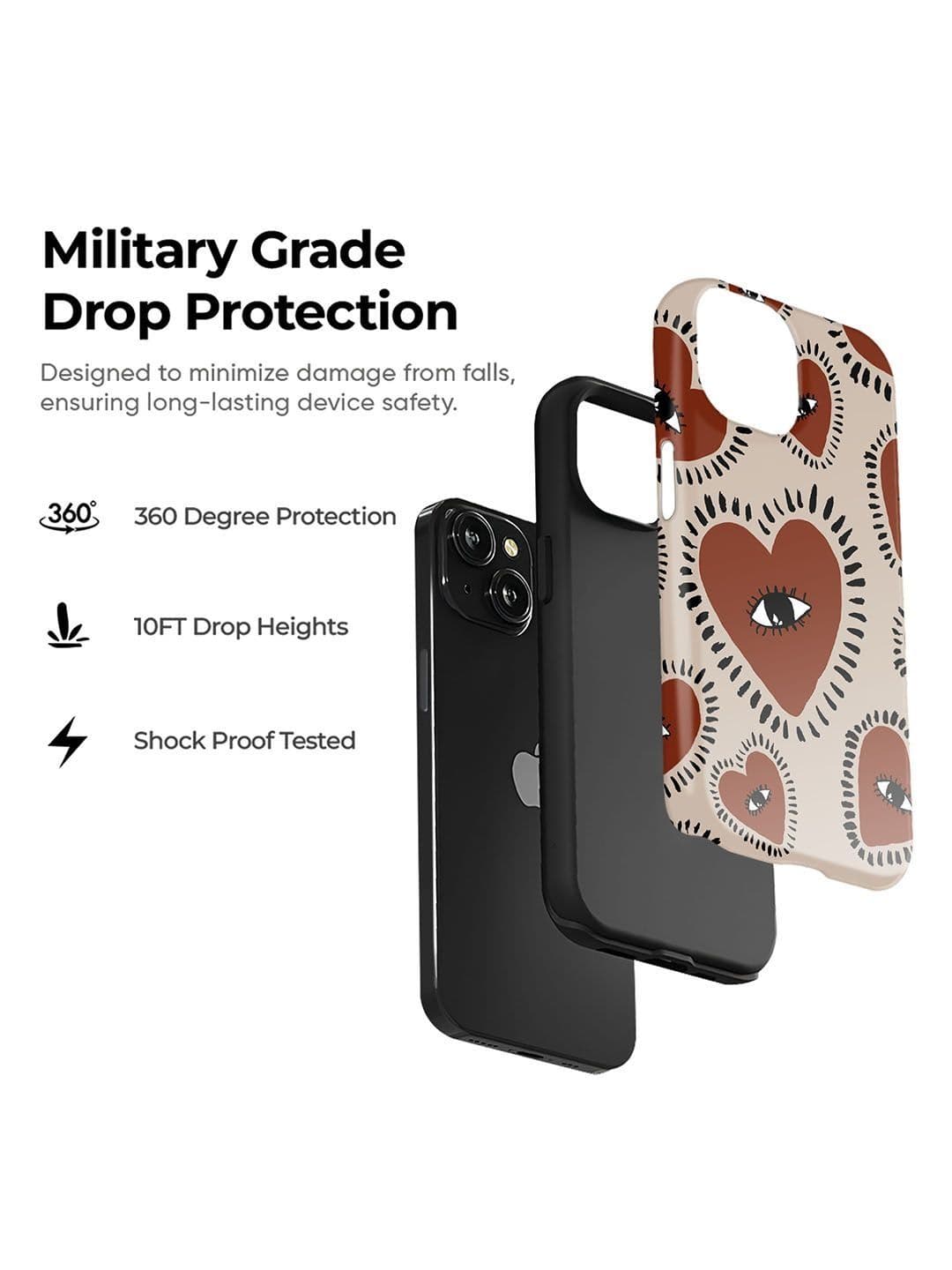QRIOH Conversational Printed iPhone 15 Pro Back Case Mobile Accessories thumbnail 6