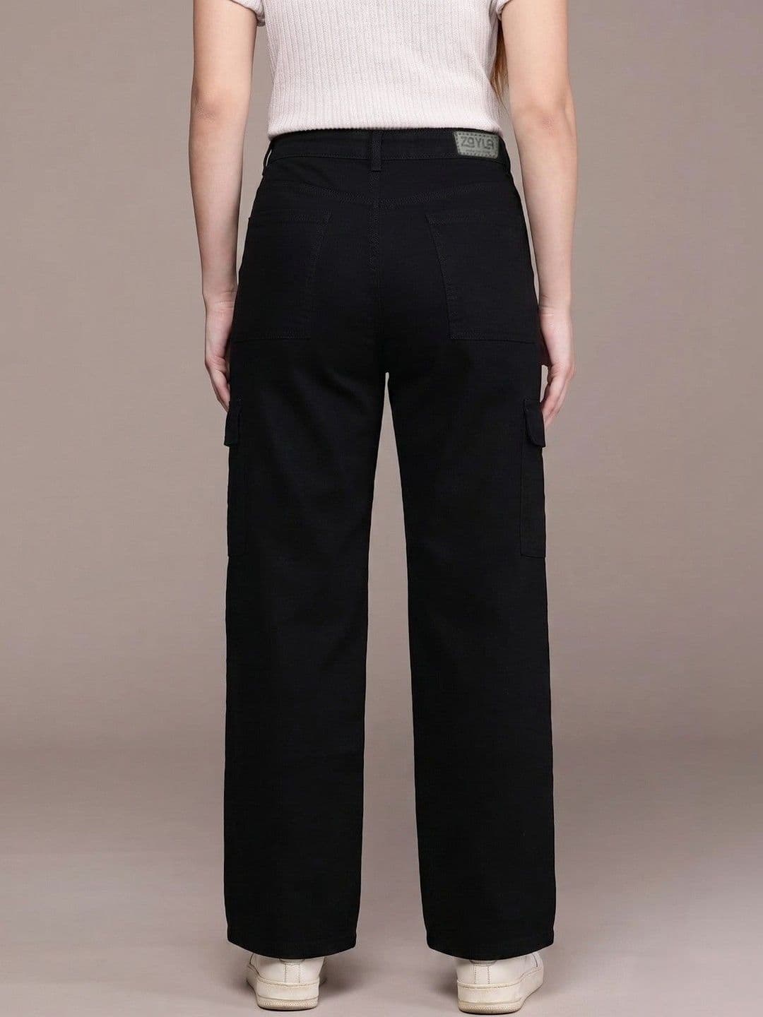 zayla Women Comfort Straight Fit High-Rise Jeans thumbnail 2