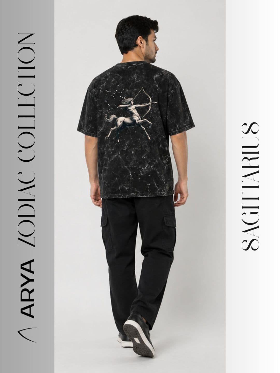 ARYA Men Printed Pure Cotton T-shirt thumbnail 2