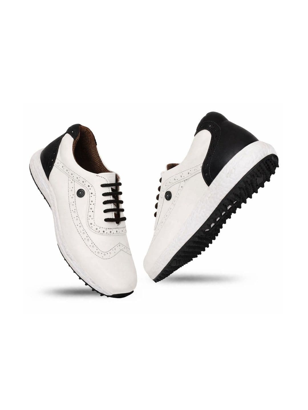 HITCARO Men Leather Golf Shoes thumbnail 2