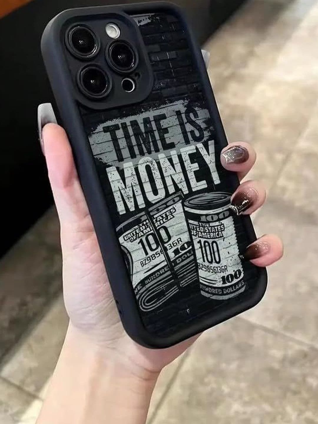 COVERLY Typography Printed iPhone 14 Pro Max Back Case Mobile Accessories thumbnail 3
