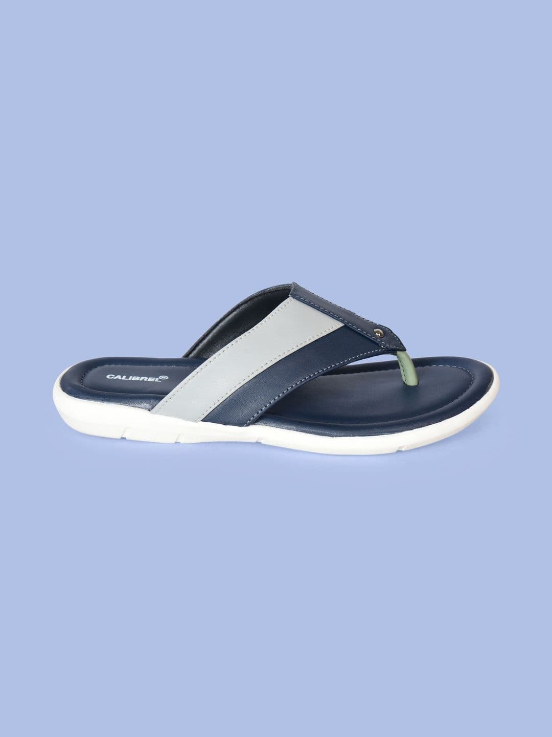 CALIBREL Men Colourblocked Thong Flip-Flops thumbnail 3