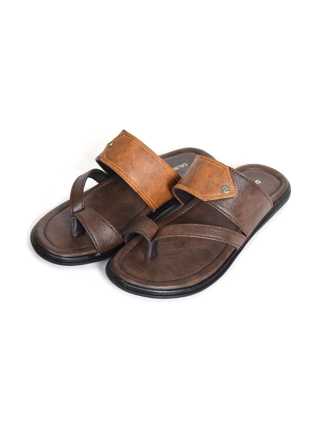 CALIBREL Men Colourblocked Thong Flip-Flops thumbnail 3