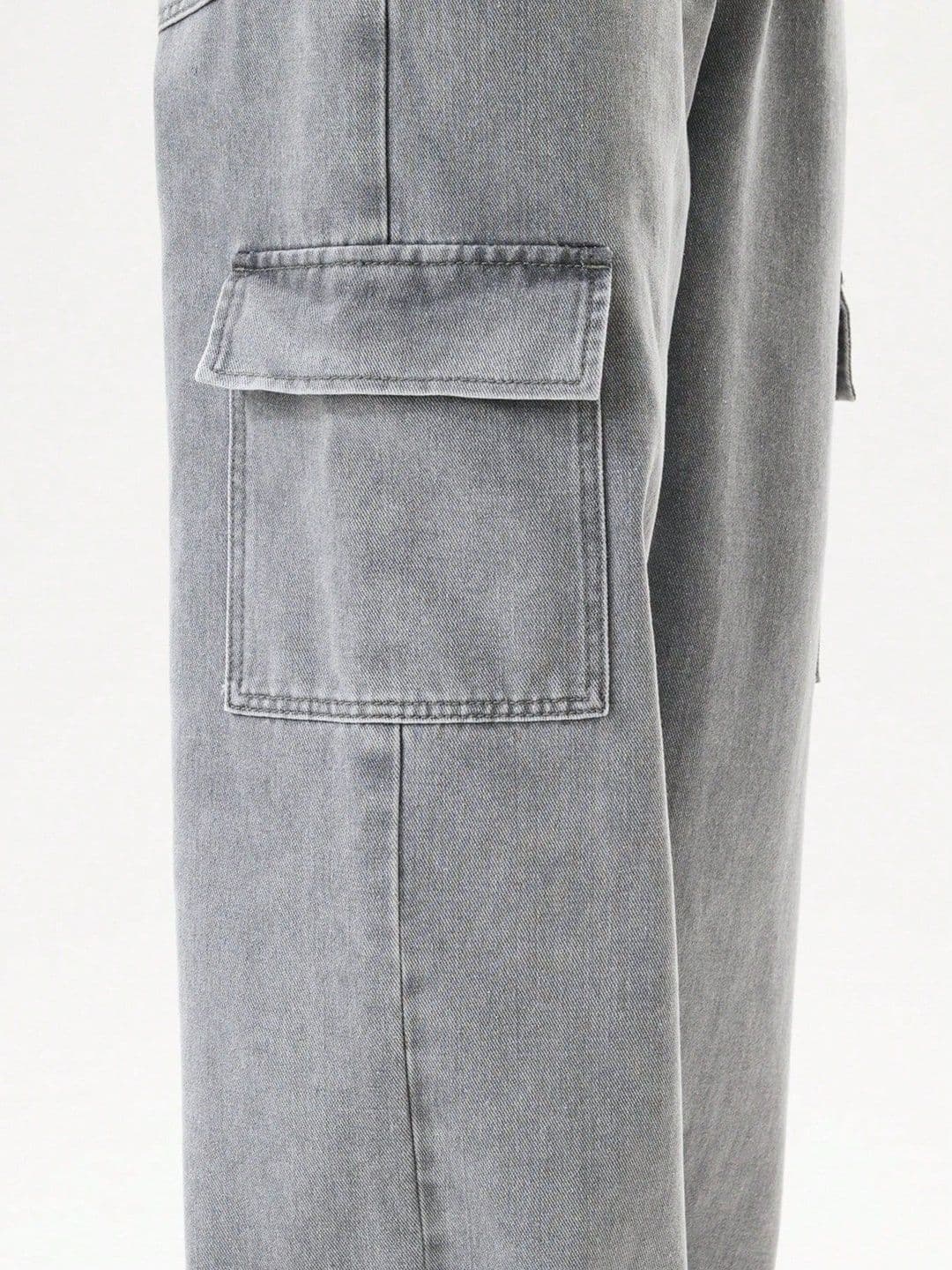 R.Code by The Roadster Life Co. Men Regular Fit High-Rise Light Fade Jeans thumbnail 2