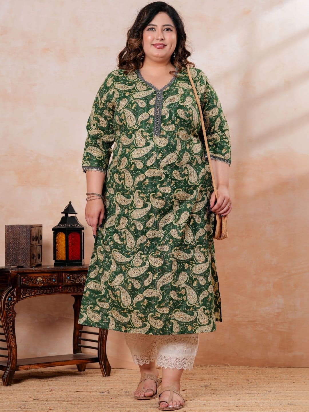 Wilshire Women Paisley Printed Kurta thumbnail 3