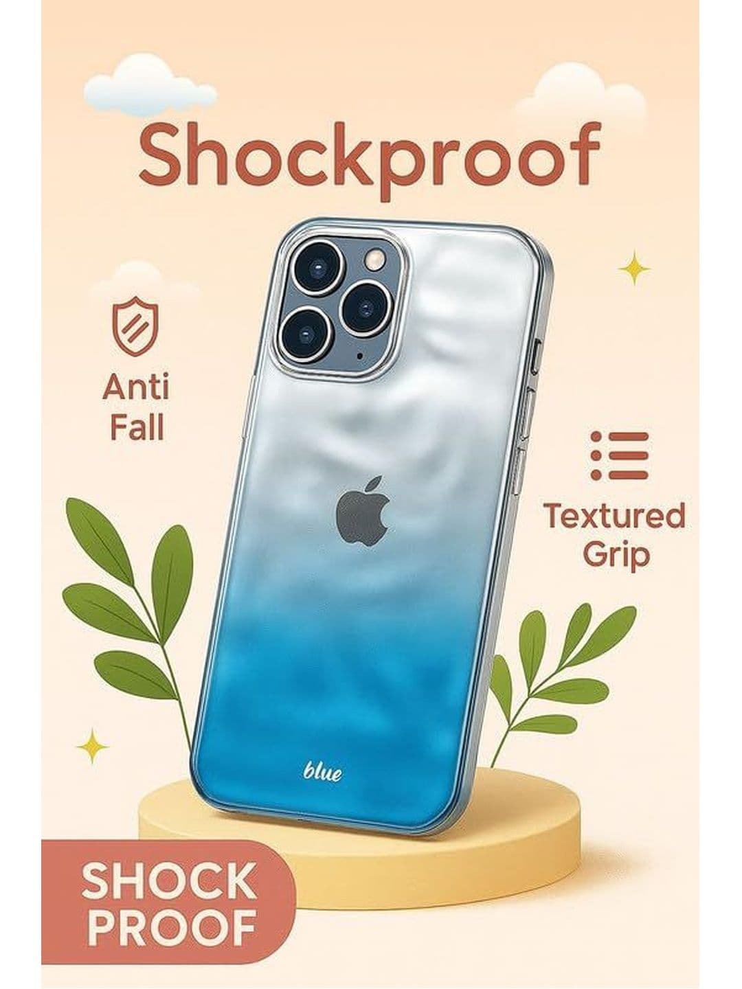 COVERLY Abstract Printed iPhone 12 Pro Back Case Mobile Accessories thumbnail 2