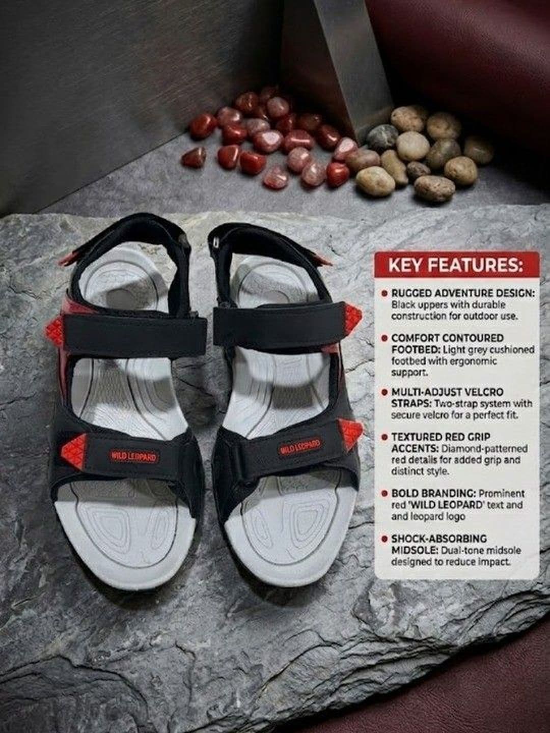 WILD LEOPARD Men Sandals thumbnail 2