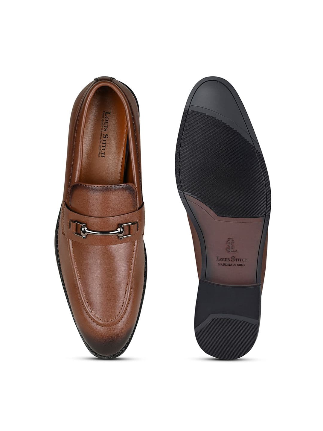LOUIS STITCH Men Formal Slip On Moccasin Shoes thumbnail 4