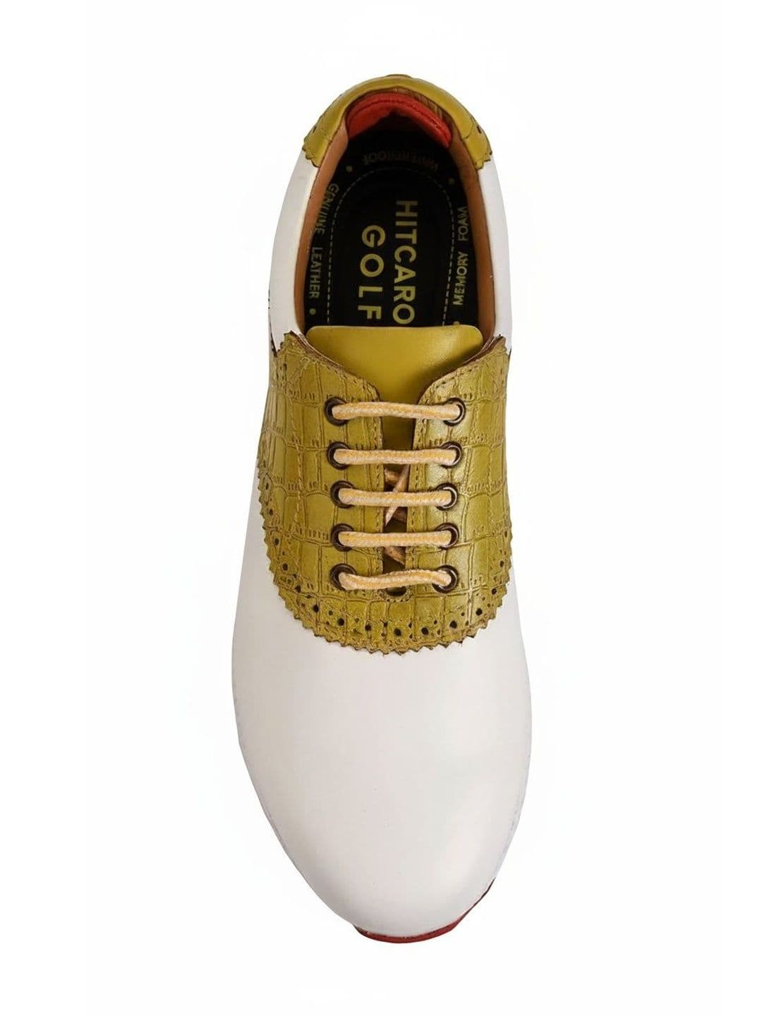 HITCARO Men Leather Golf Shoes thumbnail 2