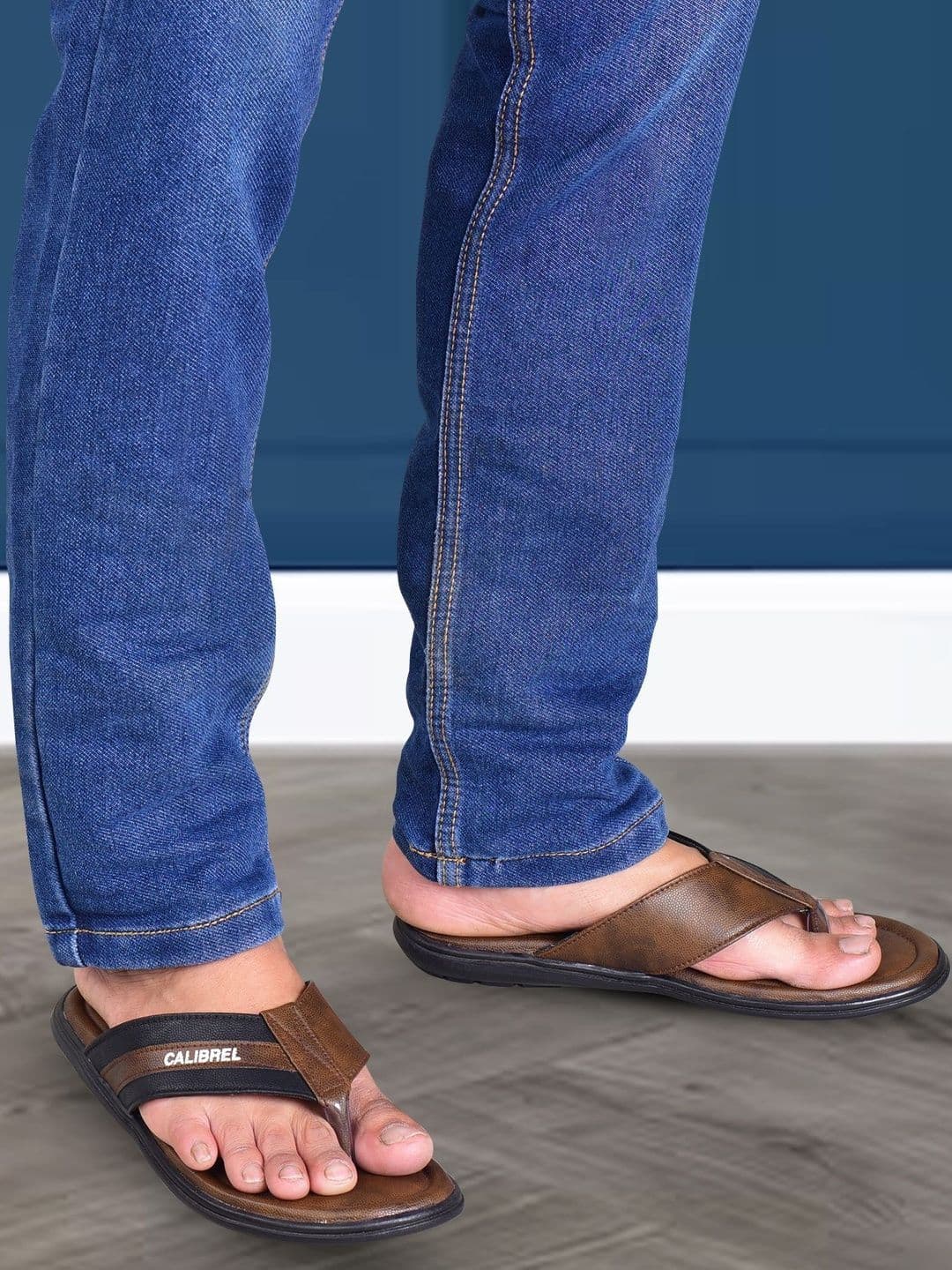 CALIBREL Men Thong Flip-Flops thumbnail 6