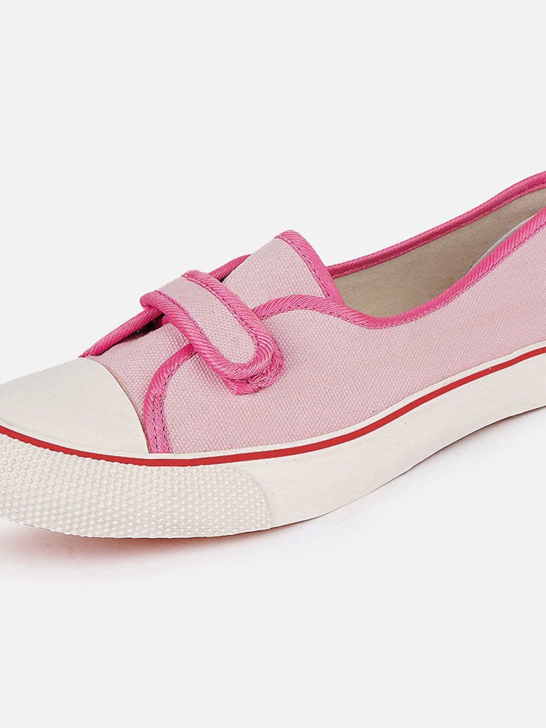 Roadster Women Pink Velcro Casual Sneakers thumbnail 3
