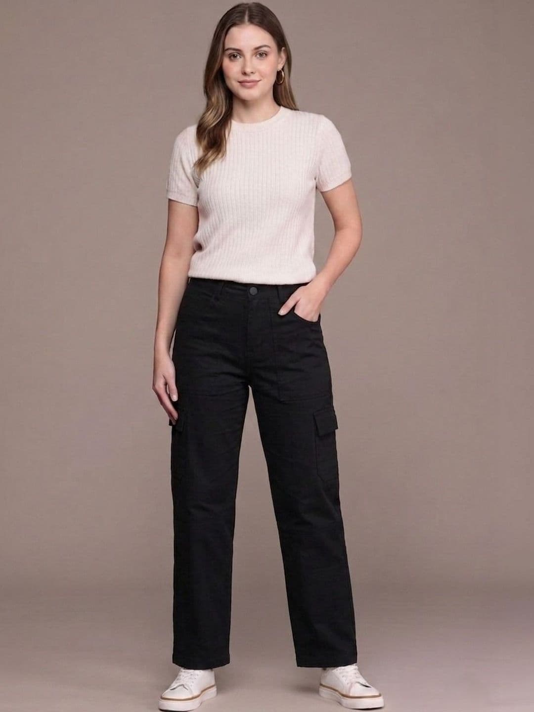 zayla Women Comfort Straight Fit High-Rise Jeans - view 1