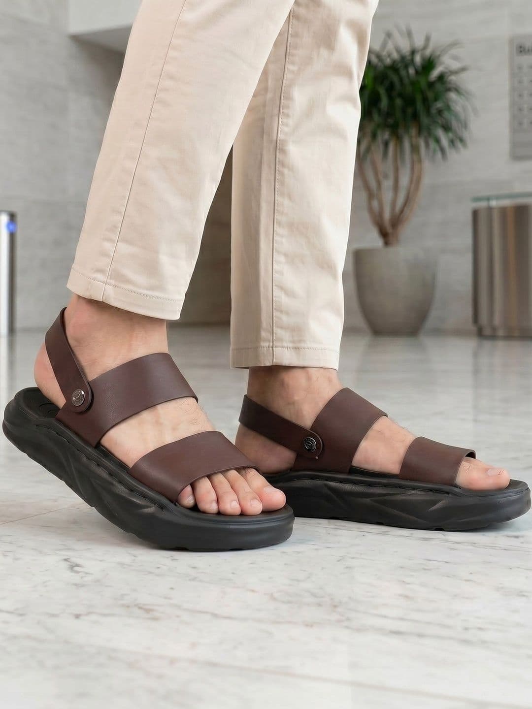 Bxxy Men PU Comfort Sandals - view 1