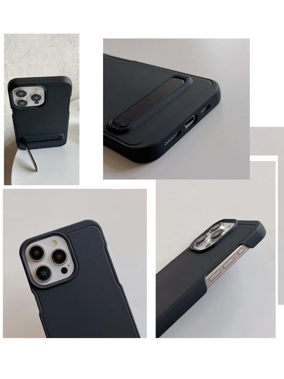 COVERLY Solid Printed iPhone 15 Pro Max Back Case Mobile Accessories thumbnail 4