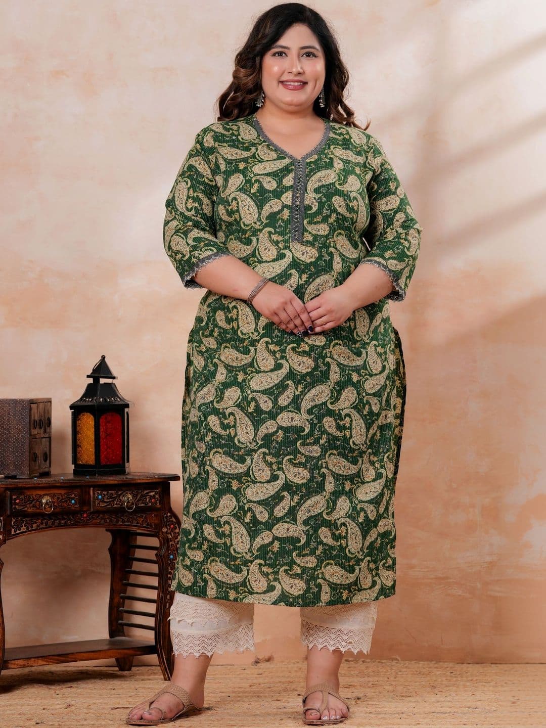 Wilshire Women Paisley Printed Kurta thumbnail 7