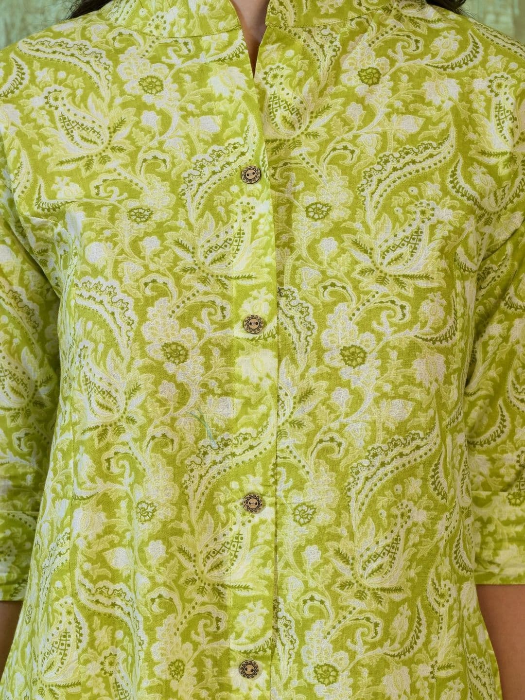 Tulsiram Women Paisley Printed Kurta thumbnail 6