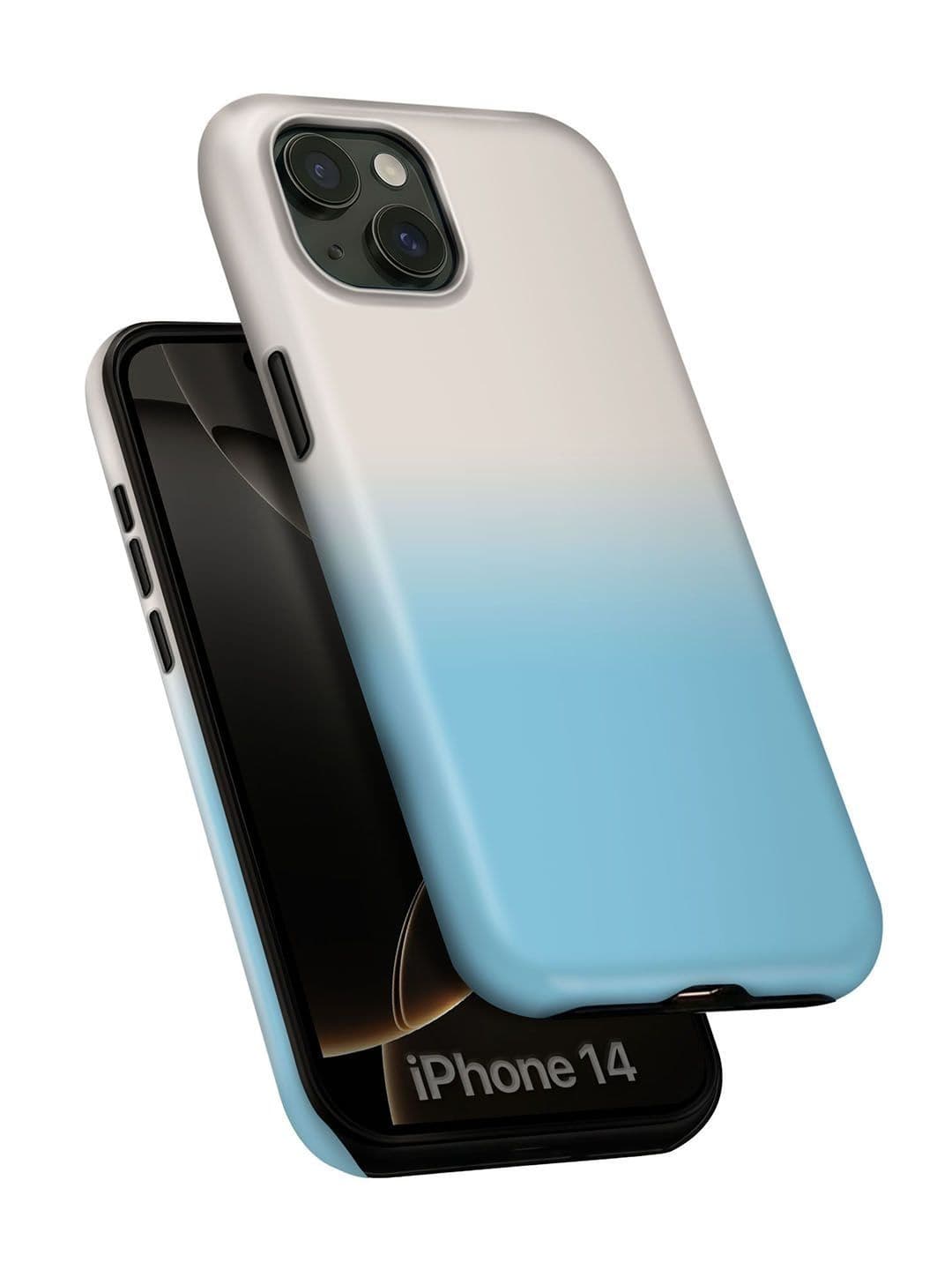 QRIOH Solid Printed iPhone 14 Back Case Mobile Accessories
