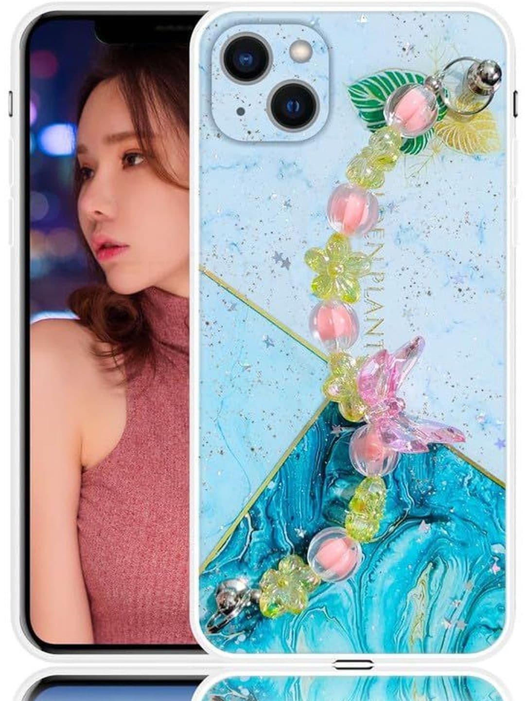 COVERLY Floral Back Case Mobile Accessories