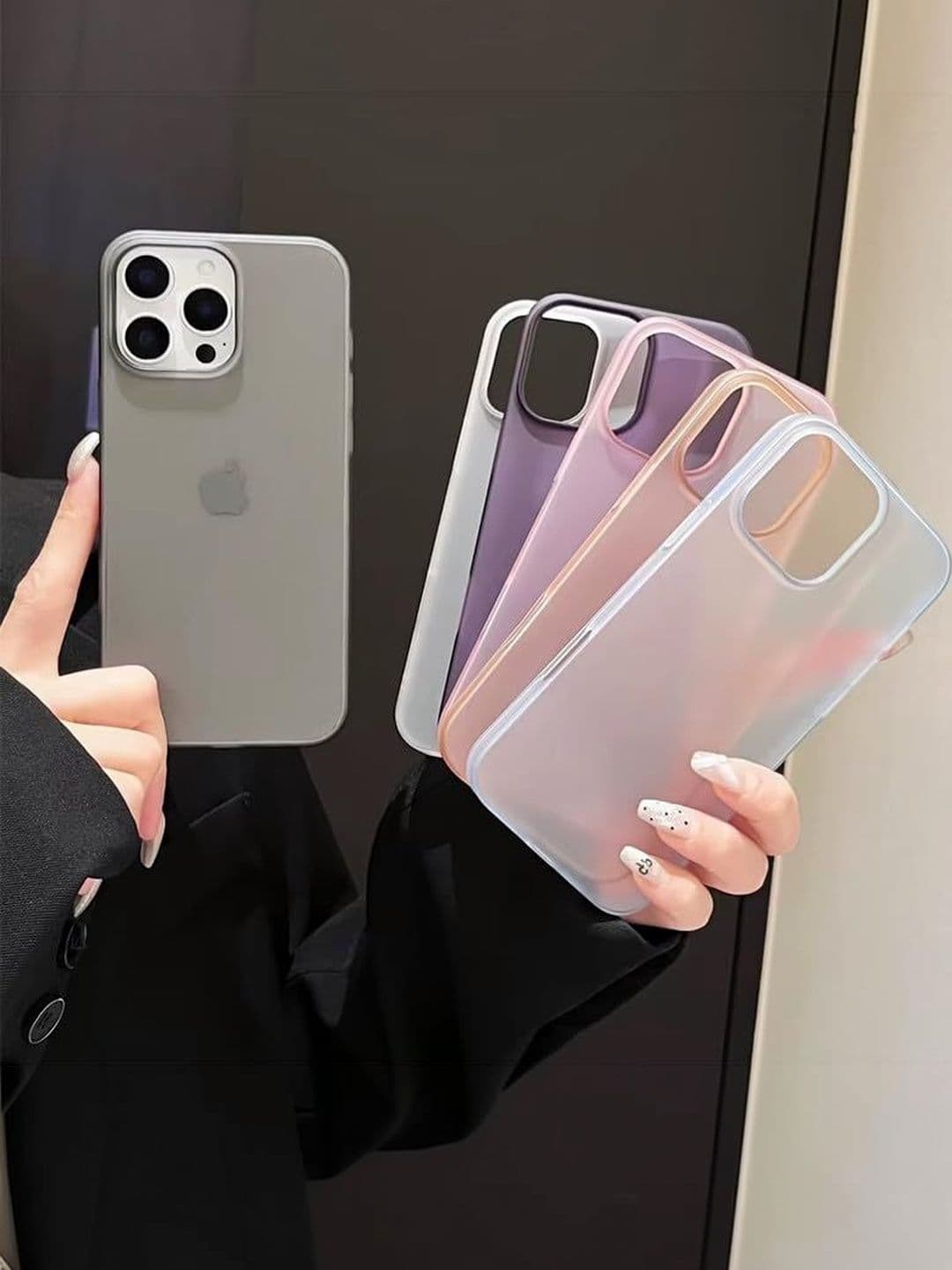 COVERLY Solid Printed iPhone 13 Pro Back Case Mobile Accessories thumbnail 7