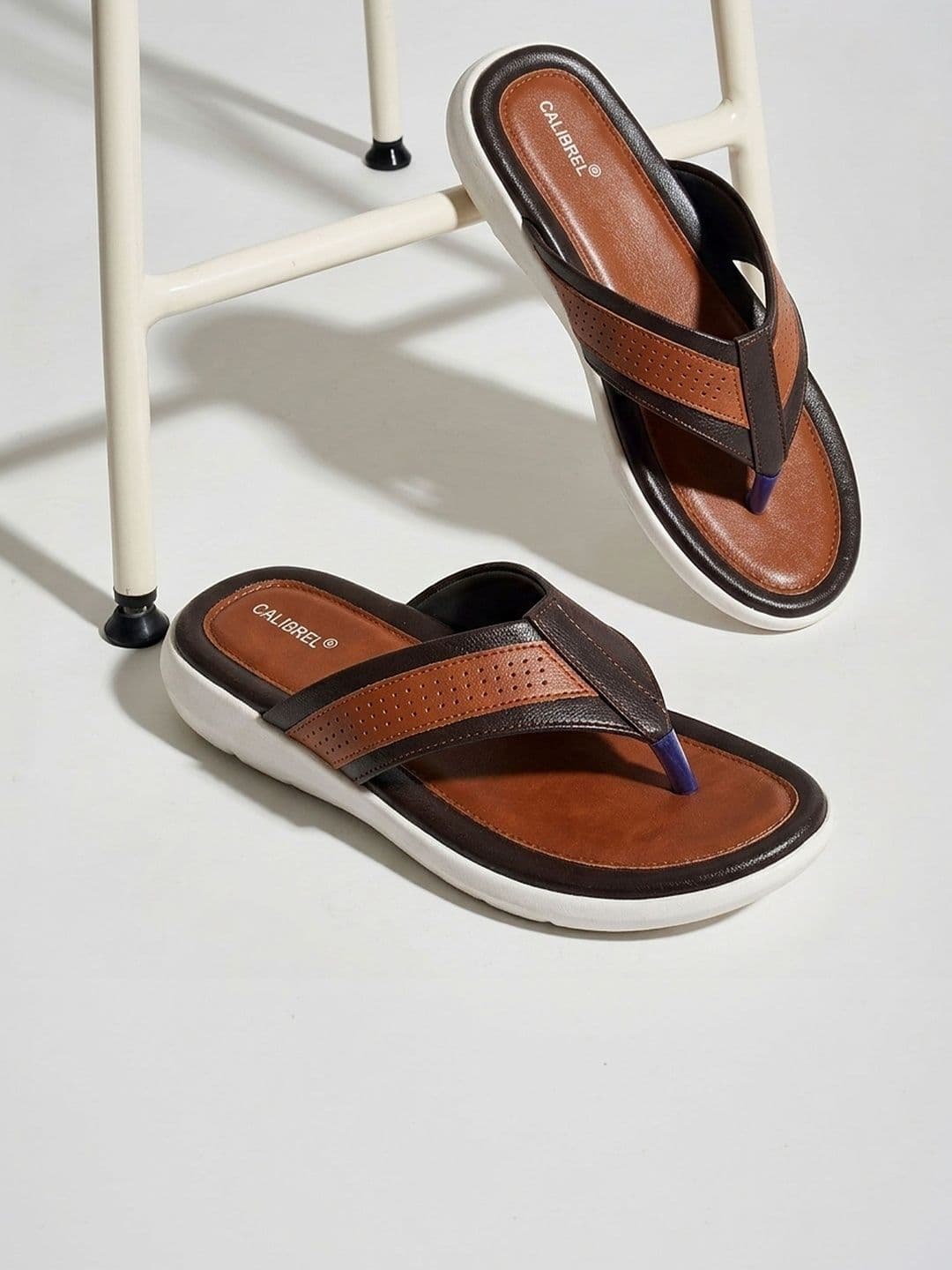 CALIBREL Men Thong Flip-Flops - view 1