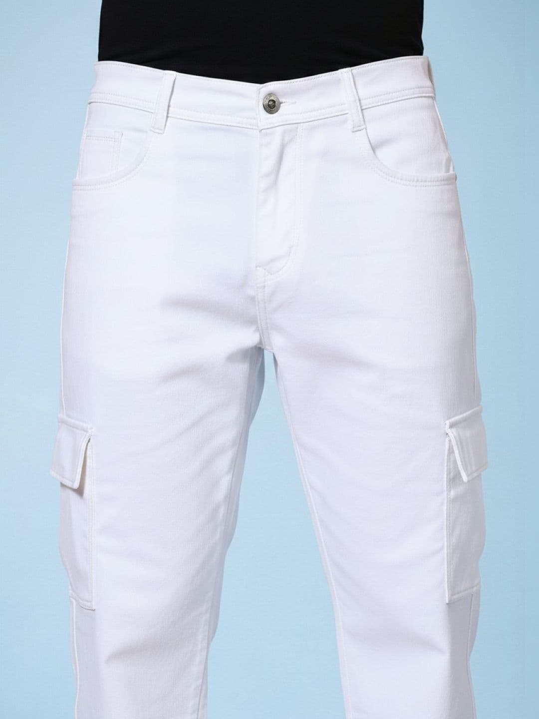 SZN Men Classic Relaxed Fit Mid-Rise Stretchable Jeans thumbnail 2