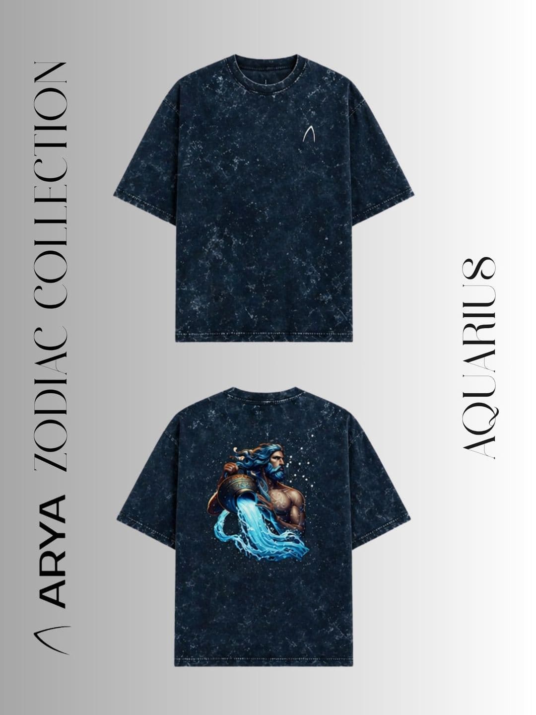ARYA Men Dyed Pure Cotton T-shirt thumbnail 3