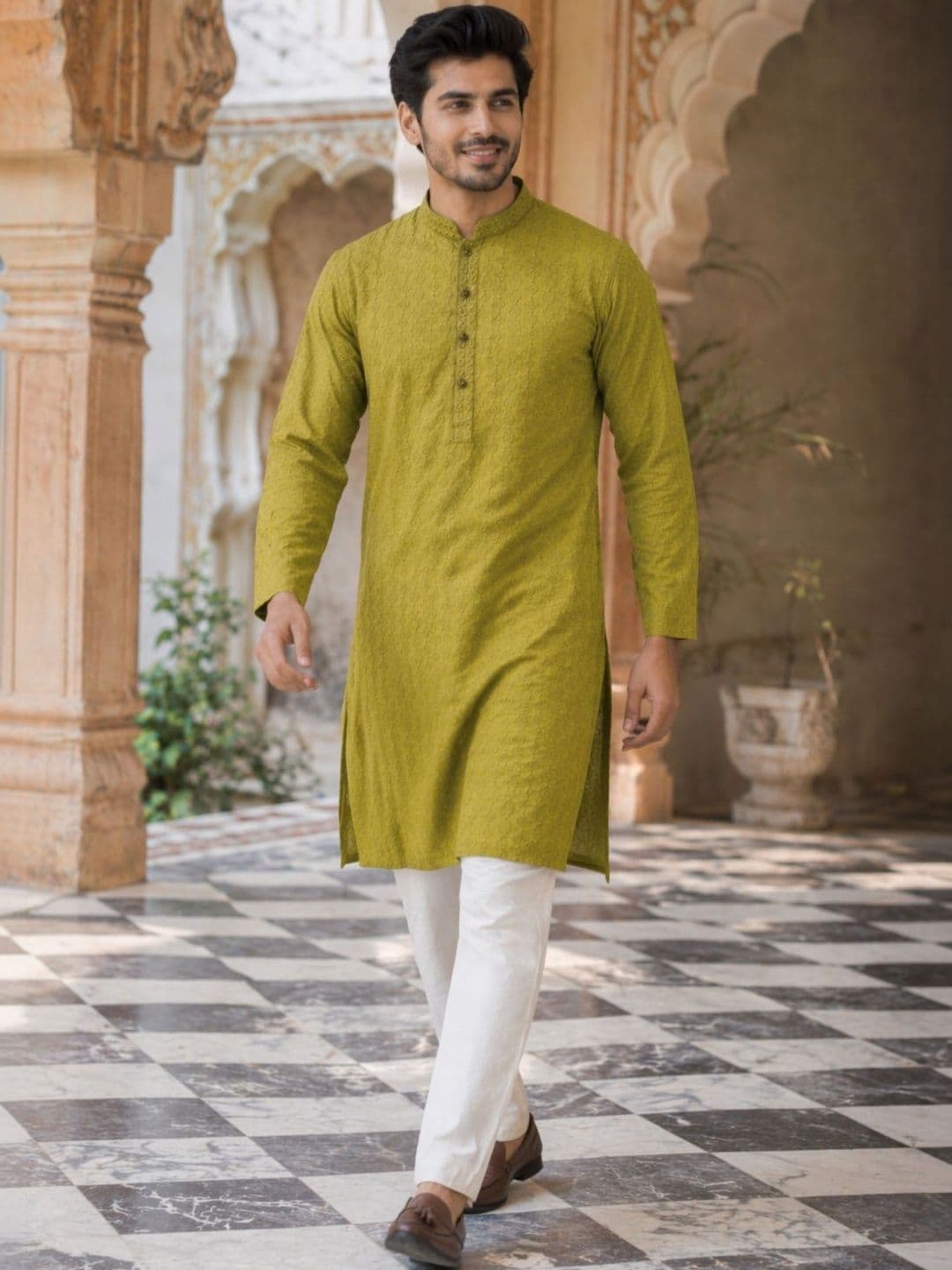 HERE&NOW Men Kurta - view 1