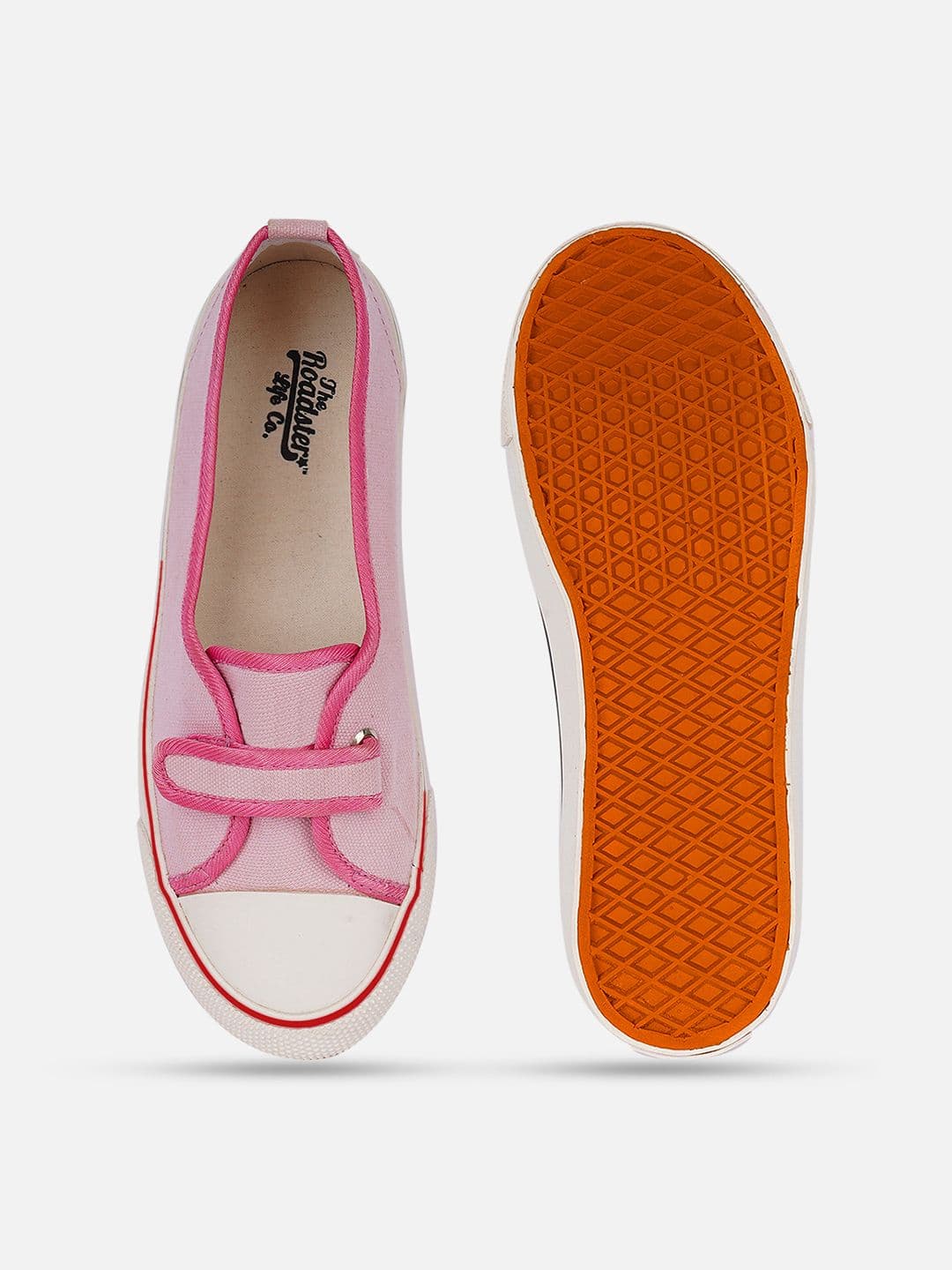 Roadster Women Pink Velcro Casual Sneakers thumbnail 6