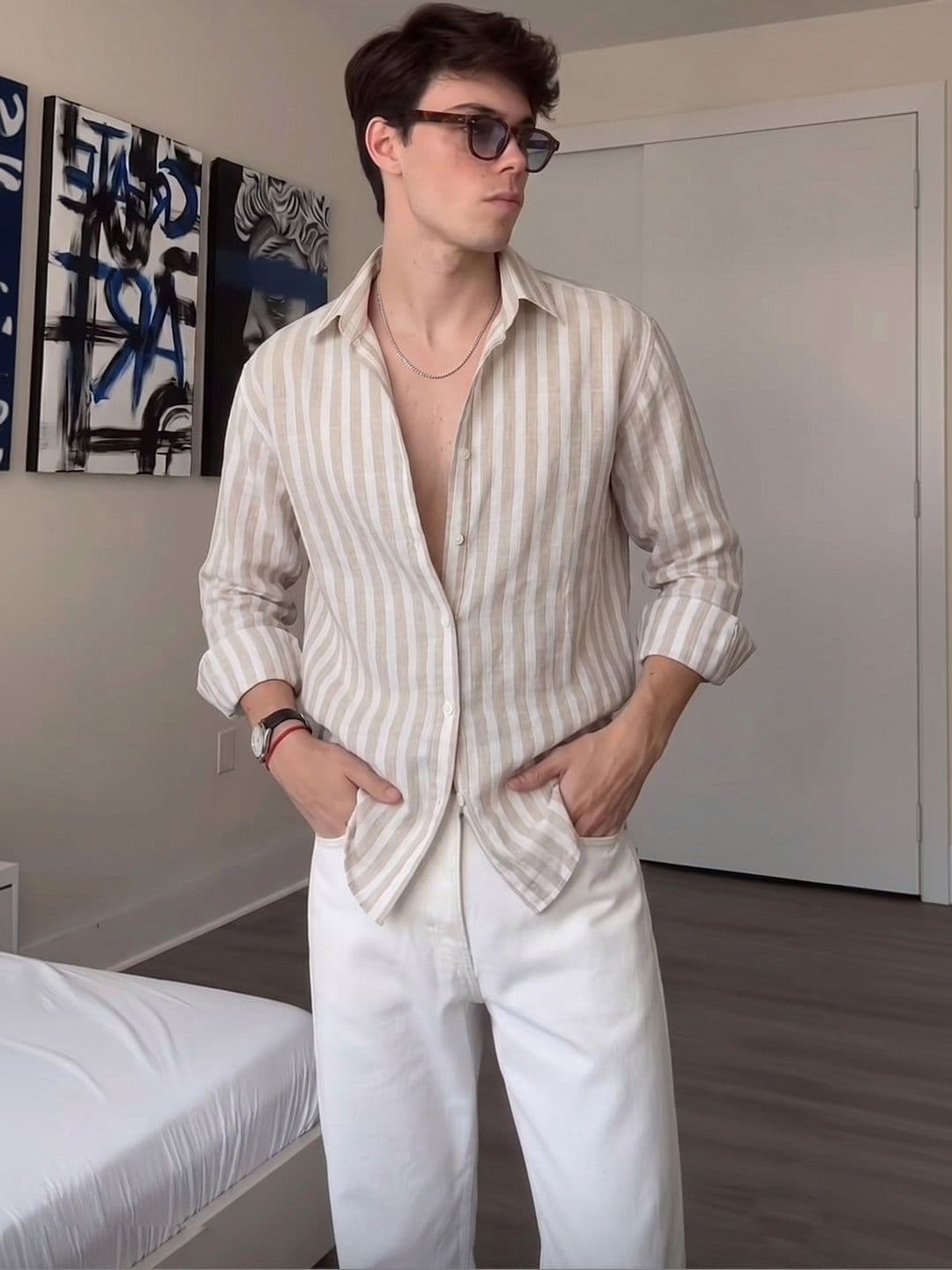 VEYTRO Men Striped Casual Shirt - view 1